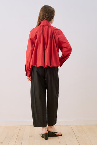 Bomber Style Shirt Red