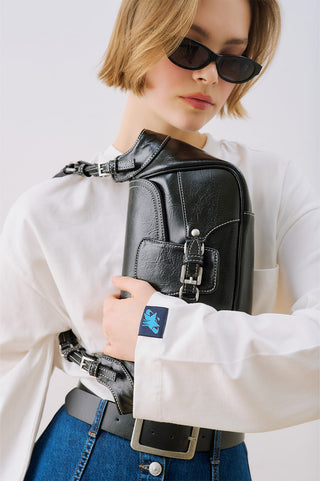 Indy Flap Bag Black
