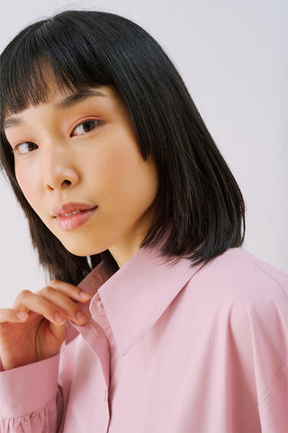Celia Wide Sleeve Shirt Pink