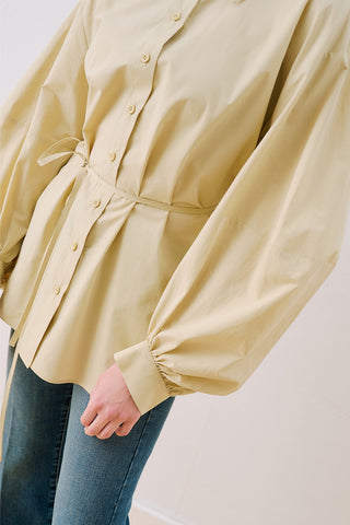 Celia Wide Sleeve Shirt Yellow