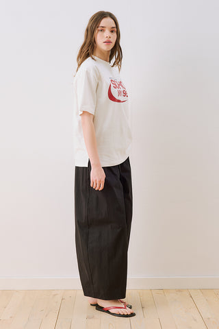 Printed Short Sleeve T-Shirt Ecru