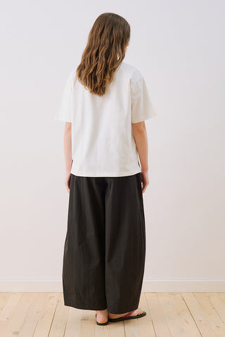 Printed Short Sleeve T-Shirt Ecru