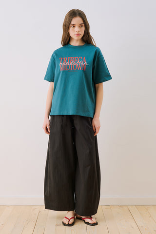 Printed Short Sleeve T-Shirt Green