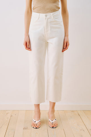 1965 Straight Denim Jeans Ecru