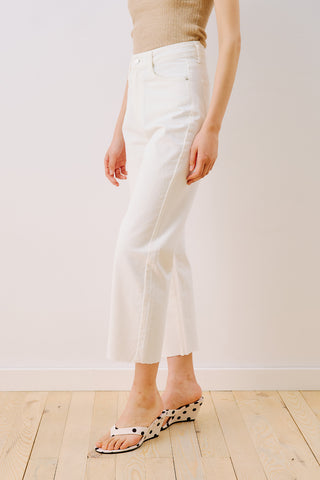 1965 Straight Denim Jeans Ecru