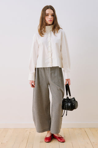 Bomber Style Shirt Ecru
