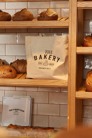 Printed Canvas Bag The Bakery