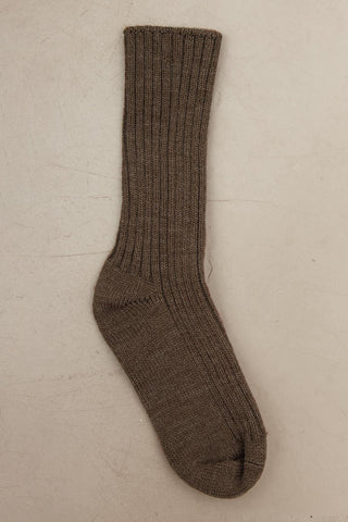 Kalın Kışlık Çorap Kahverengi