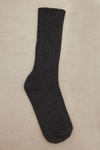 Thick Winter Socks Anthracite